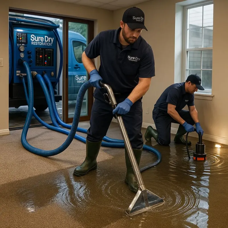 Water Extraction and Removal process in Bellville, OH